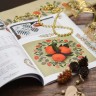 Booklet of the Embroidery Charts “Tangerine Garland”