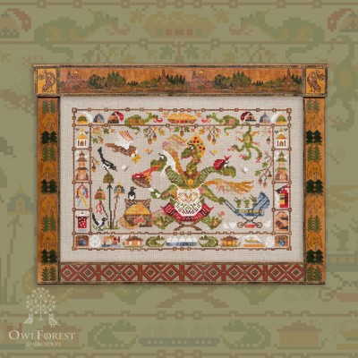 Embroidery kit “Gorynitchna's Solicitudes”