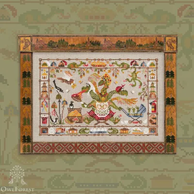 Embroidery kit “Gorynitchna's Solicitudes”