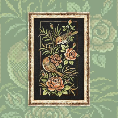 Printed embroidery chart “Nocturne”