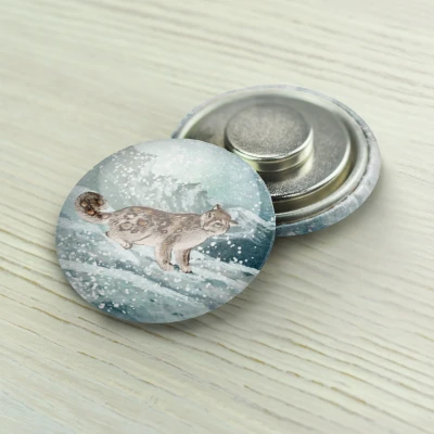 Magnet Needle Minder “Snow Leopard”