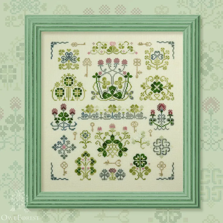 Embroidery kit “Duke Shamrock”