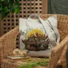 “Owl Parliament” Linen Shopping Bag 