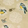 Printed embroidery chart “Snowflake Titmice”