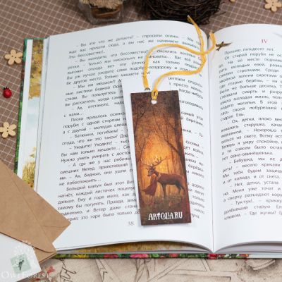 “Forest Deer” Bookmarker
