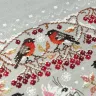 Printed embroidery chart “Snow Cat”