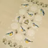Digital embroidery chart “Snowflake Titmice”