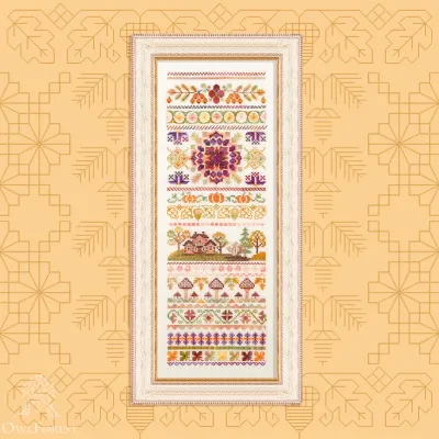 Digital embroidery chart “Color of the Autumn”