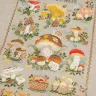Embroidery kit “Mushrooms and Toadstools”