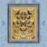 Printed embroidery chart “Dancing Butterflies”