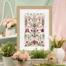 Printed embroidery chart “Tulip Tree”
