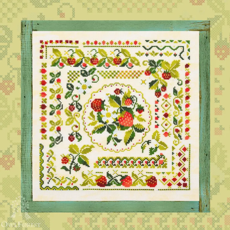 Embroidery kit “Strawberry Summer”