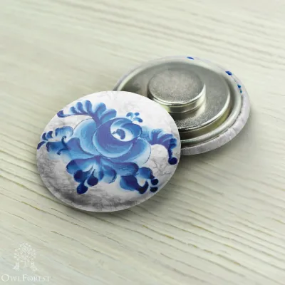 Magnet Needle Minder “Blue Flower”