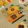 Embroidery kit “Pumpkin Houses”