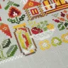 Printed embroidery chart “Harvest Season. Peppers”