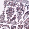Printed embroidery chart “Royal Peacocks”
