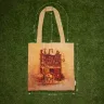 “Bureau Cabinet” Linen Shopping Bag 