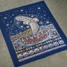 Embroidery kit “Winter Bringing Owl”