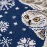 Embroidery kit “Winter Bringing Owl”