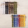 Set of OwlForest Hand-Dyed Threads for the “Dancing Butterflies” Chart (DMC)
