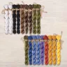 Set of OwlForest Hand-Dyed Threads for the “Dancing Butterflies” Chart (DMC)