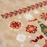Printed embroidery chart “Russian Terem”