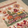 Printed embroidery chart “Russian Terem”