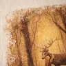 “Forest Deer” Linen Shopping Bag 