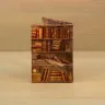 “Bookcase” Passport Cover