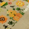 Digital embroidery chart “Pumpkin Houses”