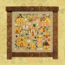 Digital embroidery chart “Pumpkin Houses”