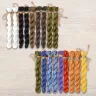 Set of OwlForest Hand-Dyed Threads for the “Dancing Butterflies” Chart (Thread Trade n.a. Kirov)