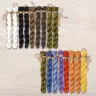 Set of OwlForest Hand-Dyed Threads for the “Dancing Butterflies” Chart (Thread Trade n.a. Kirov)
