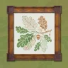 Free embroidery digital chart “Oak Branch”