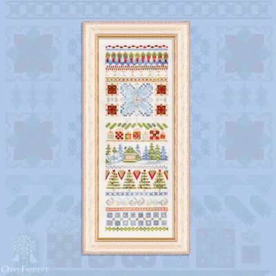 Digital embroidery chart “Color of the Winters”