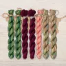 Set of OwlForest Hand-Dyed Threads for the “Tulip Tree” Chart (Thread Trade n.a. Kirov)