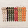 Set of OwlForest Hand-Dyed Threads for the “Summer in Bloom” (DMC) 