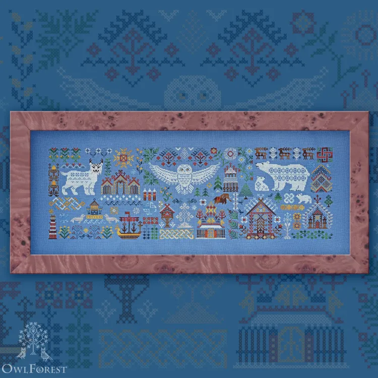 Embroidery kit “Hyperborea”