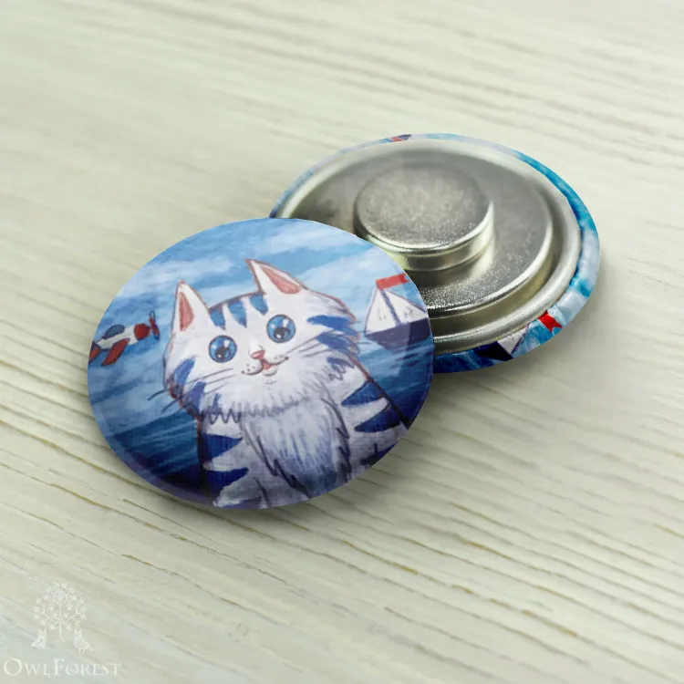 Magnet Needle Minder “Marine cat”