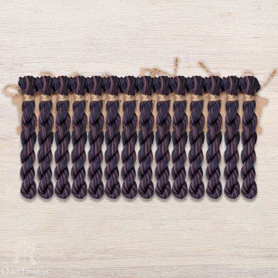 Set of OwlForest Hand-Dyed Threads for the “Royal Peacocks” Chart (DMC)