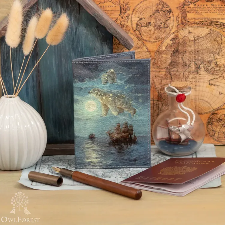“Star Bears” Passport Cover
