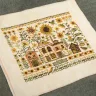 Printed embroidery chart “Sunflower Houses”