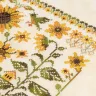 Printed embroidery chart “Sunflower Houses”