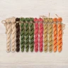Set of OwlForest Hand-Dyed Threads for the “Summer in Bloom” (Thread Trade n.a. Kirov) 