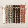 Set of OwlForest Hand-Dyed Threads for the “Catstice” (Thread Trade n.a. Kirov) 