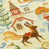 Printed embroidery chart “The Little Humpbacked Horse”
