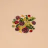 Digital embroidery chart “Fruit and Berry Bowl”