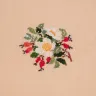 Digital embroidery chart “Fruit and Berry Bowl”