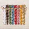 Set of OwlForest Hand-Dyed Threads for the “Color of the Summer” Chart (DMC)