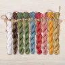 Set of OwlForest Hand-Dyed Threads for the “Color of the Summer” Chart (DMC)